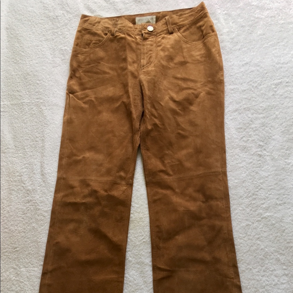 Chic! Perfect for fall suede jeans!